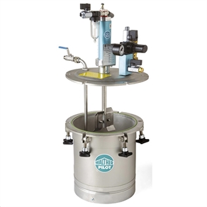 LDG-20 6bar DRW 1oA VA (15l, pneumatické míchadlo, horní výstup, nerez)